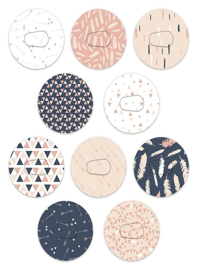 RockaDex Dexcom Adhesive Mix Design - Adhesive Patches with Split Backing, Easy to Apply x 10 Pack - Tribal Mix (Dexcom G6) - Image 1